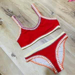 Solange Ferrarini Crochet-Trim Bikini